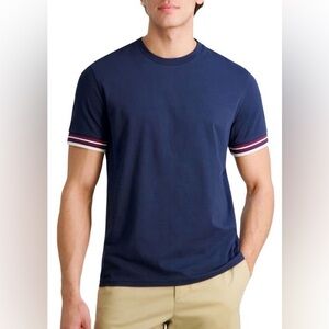 Ben Sherman Collegiate Ringer Crewneck t shirt